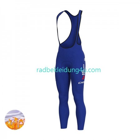 Trägerhose Lange Winter Thermal Fleece 2022 Team BikeExchange-Jayco N001